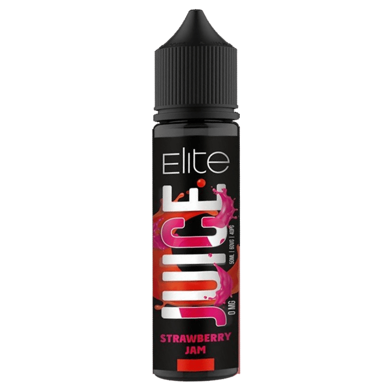 Elite Eliquid 50ml Strawberry Jam Vape Shop no1